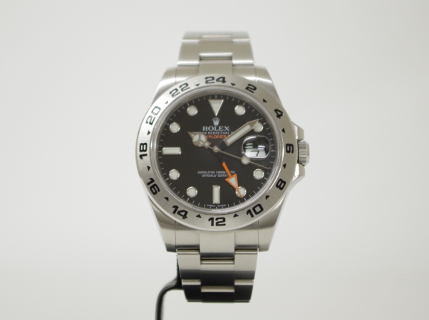 ROLEX ロレックス エクスプローラーⅡ Ref.216570 ランダム品番 黒文字盤（10月限定ロレックス10%UPキャンペーン価格！）